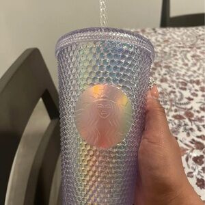Starbucks Holographic Purple Tumbler